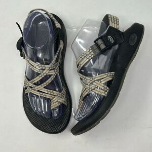 Chaco Womens Sandals Adjustable Straps Sz 9 Beige Gray Pattern